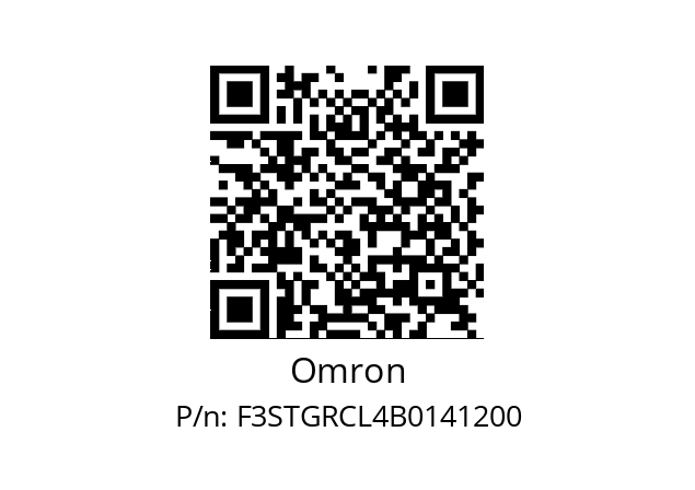   Omron F3STGRCL4B0141200