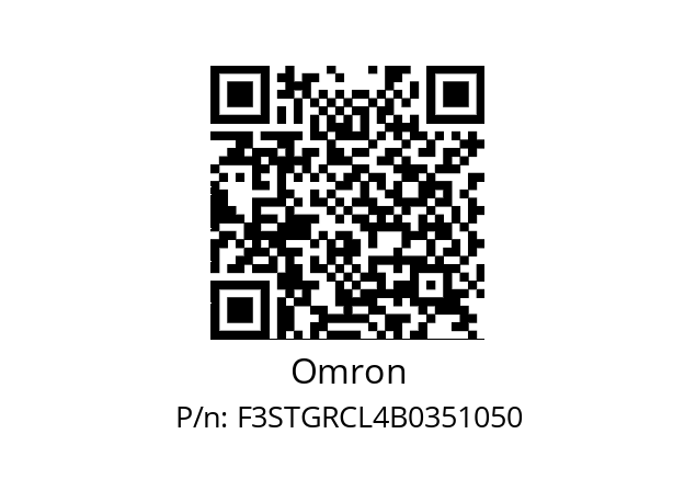   Omron F3STGRCL4B0351050