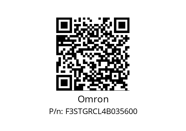   Omron F3STGRCL4B035600