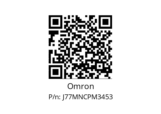   Omron J77MNCPM3453