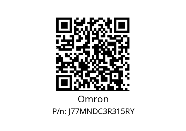   Omron J77MNDC3R315RY