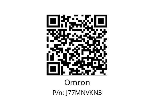   Omron J77MNVKN3