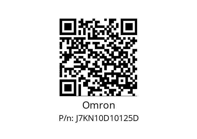   Omron J7KN10D10125D