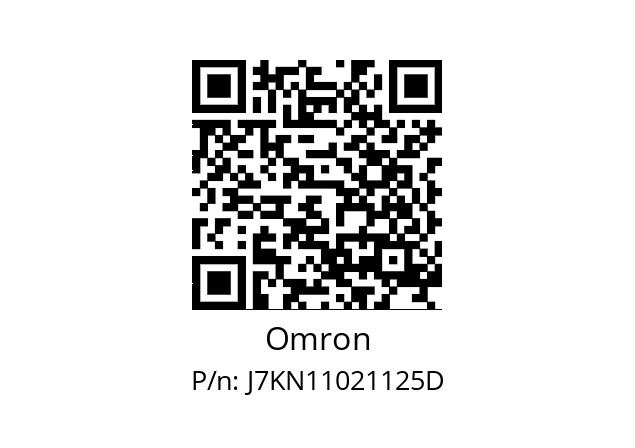   Omron J7KN11021125D