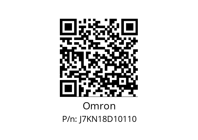   Omron J7KN18D10110