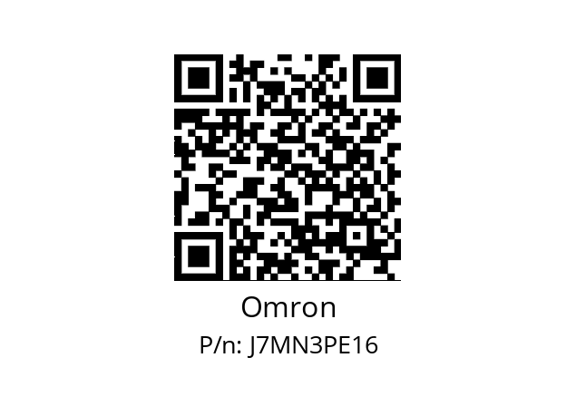   Omron J7MN3PE16