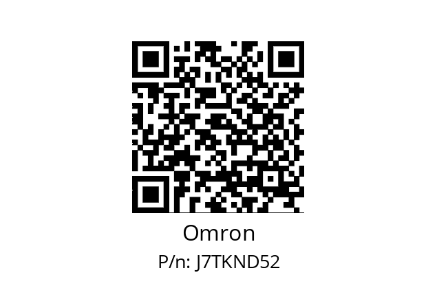   Omron J7TKND52