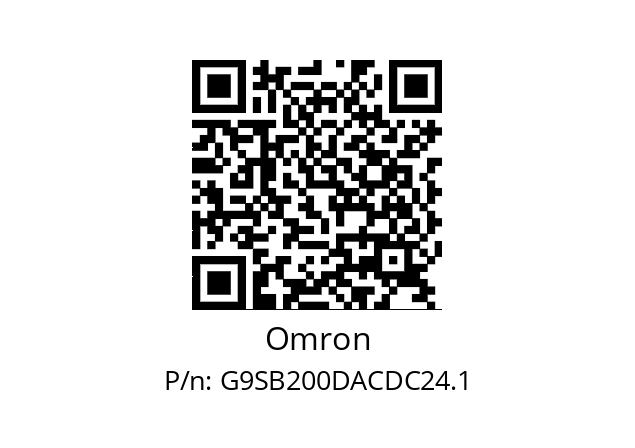   Omron G9SB200DACDC24.1