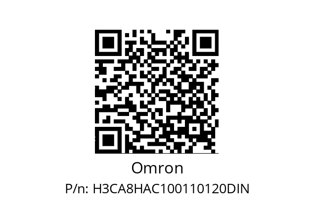   Omron H3CA8HAC100110120DIN