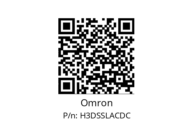   Omron H3DSSLACDC