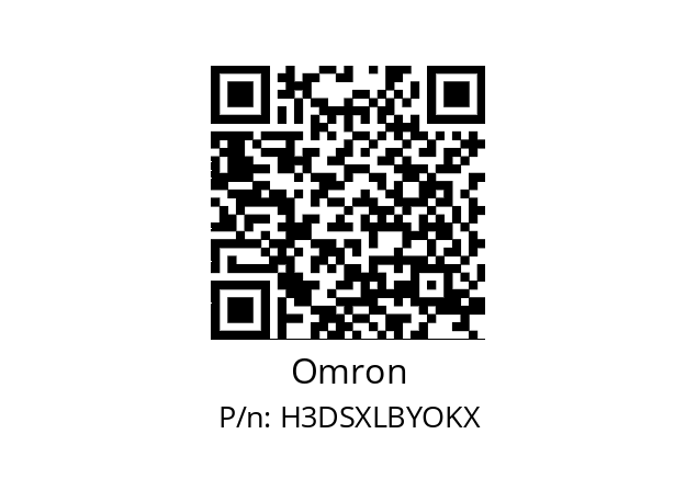   Omron H3DSXLBYOKX