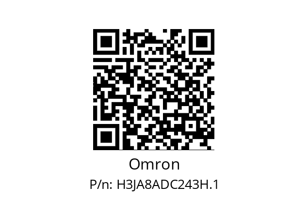   Omron H3JA8ADC243H.1