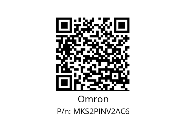   Omron MKS2PINV2AC6