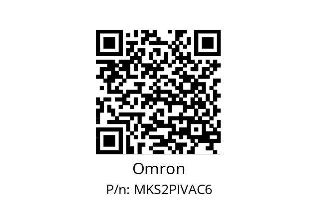   Omron MKS2PIVAC6