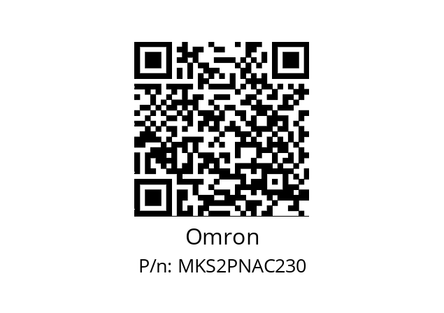   Omron MKS2PNAC230