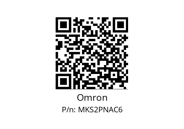   Omron MKS2PNAC6