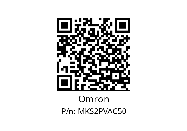   Omron MKS2PVAC50