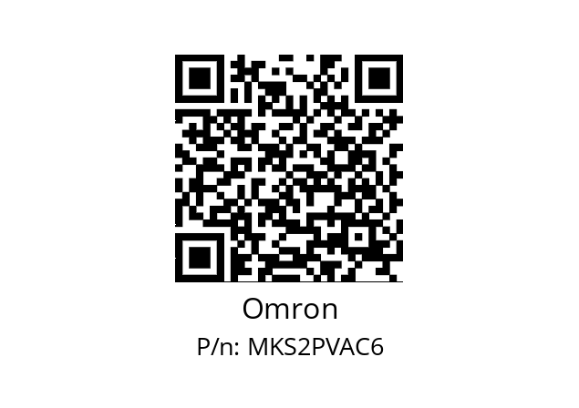   Omron MKS2PVAC6