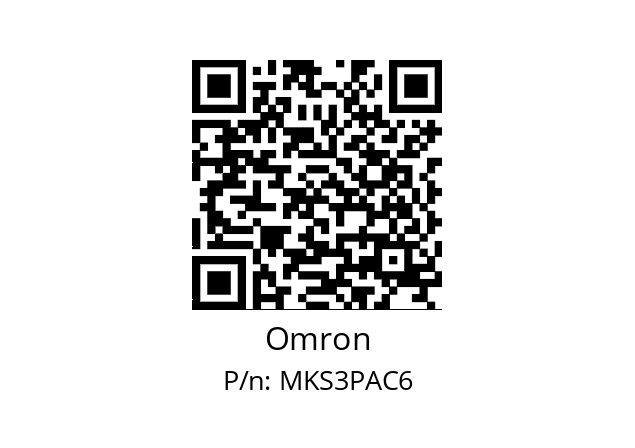   Omron MKS3PAC6