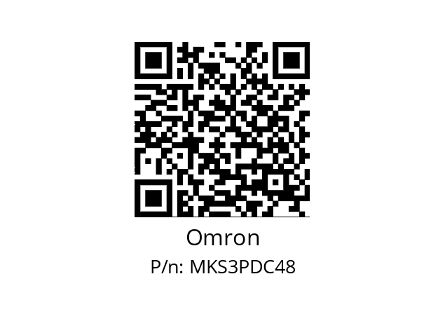   Omron MKS3PDC48