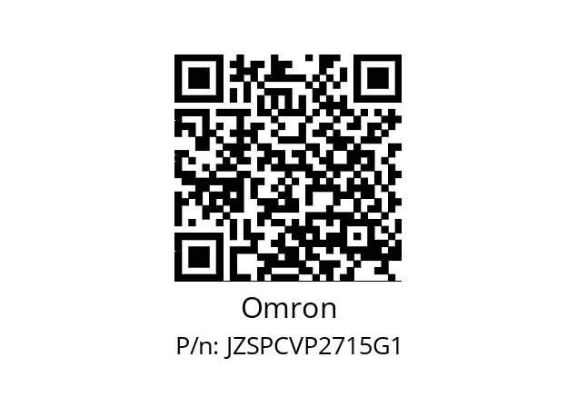   Omron JZSPCVP2715G1