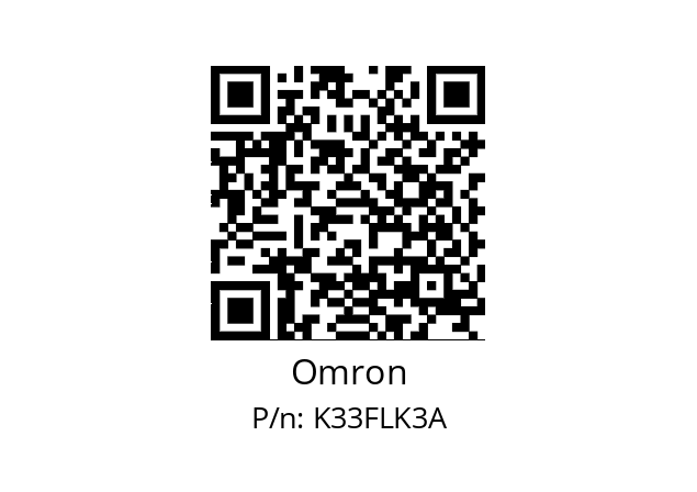   Omron K33FLK3A