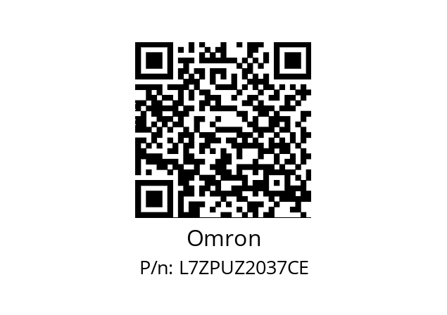   Omron L7ZPUZ2037CE