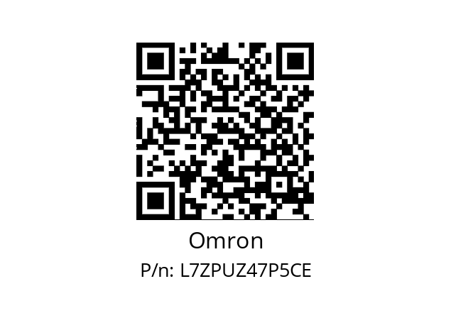   Omron L7ZPUZ47P5CE