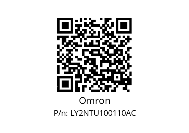   Omron LY2NTU100110AC