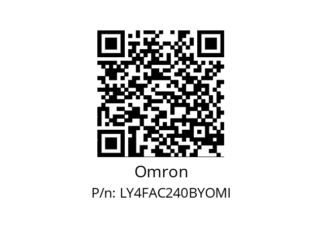   Omron LY4FAC240BYOMI