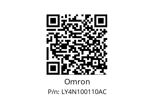   Omron LY4N100110AC