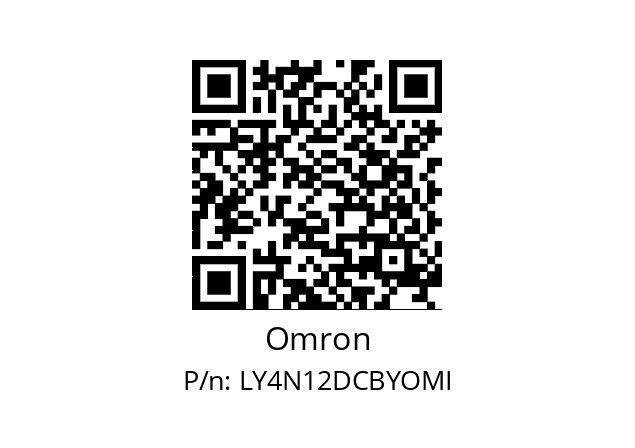   Omron LY4N12DCBYOMI