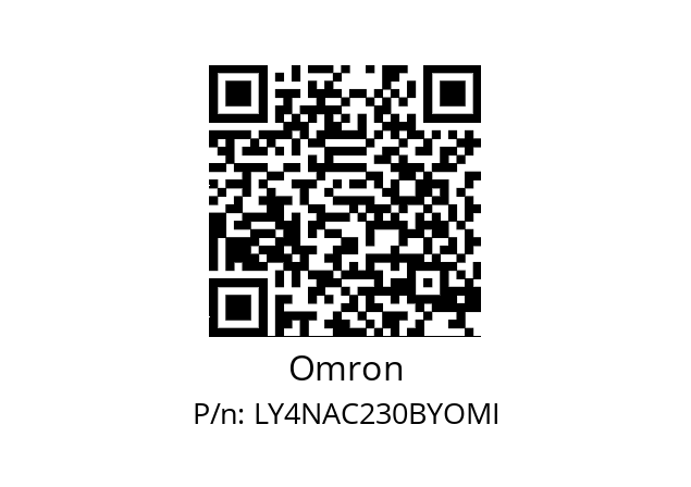   Omron LY4NAC230BYOMI