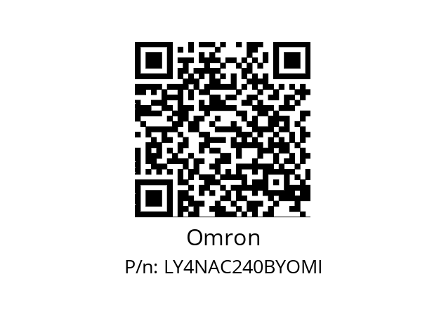   Omron LY4NAC240BYOMI