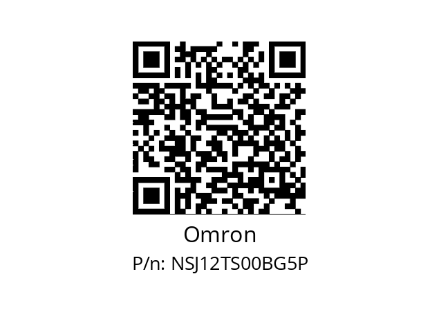   Omron NSJ12TS00BG5P