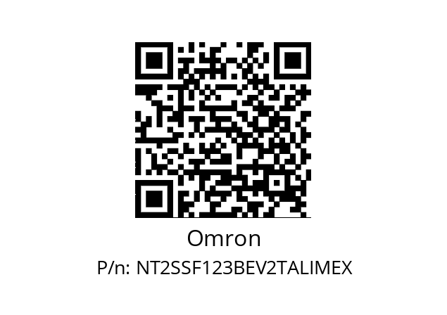   Omron NT2SSF123BEV2TALIMEX