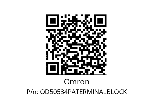   Omron OD50534PATERMINALBLOCK