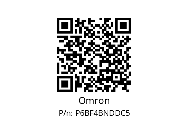   Omron P6BF4BNDDC5