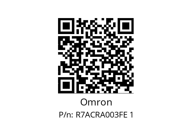   Omron R7ACRA003FE 1