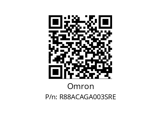   Omron R88ACAGA003SRE