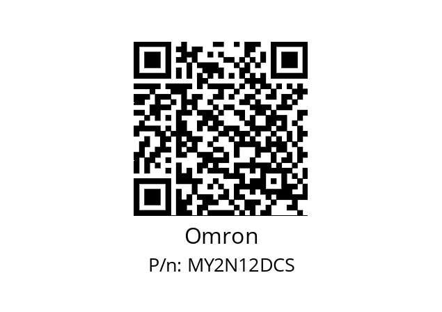   Omron MY2N12DCS