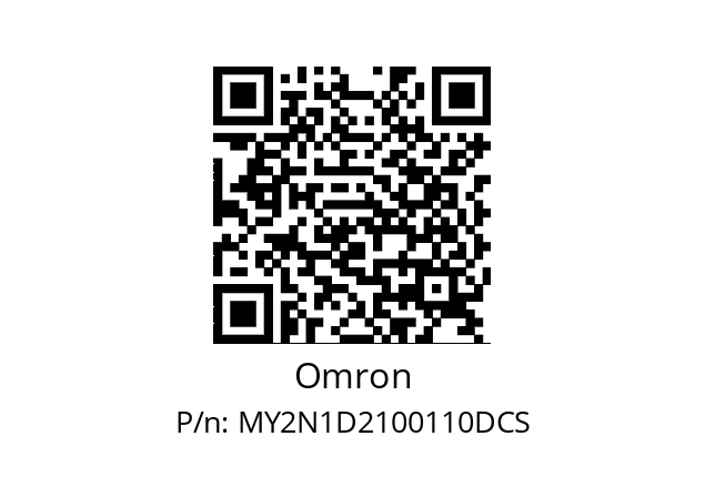   Omron MY2N1D2100110DCS