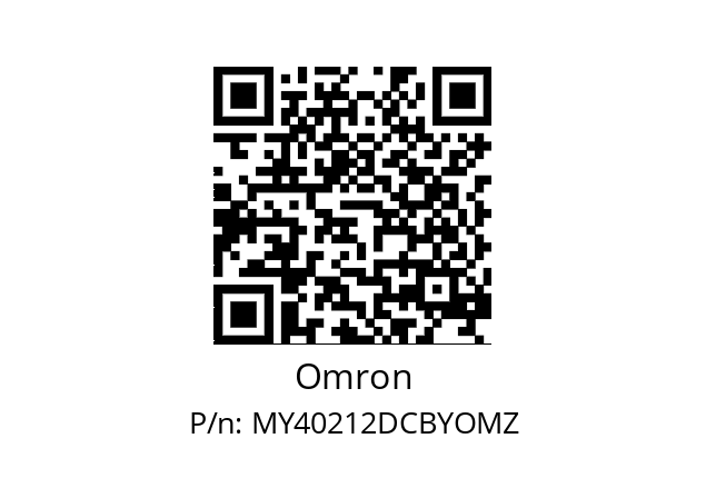   Omron MY40212DCBYOMZ