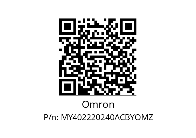   Omron MY402220240ACBYOMZ