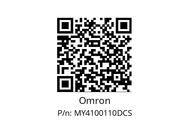   Omron MY4100110DCS