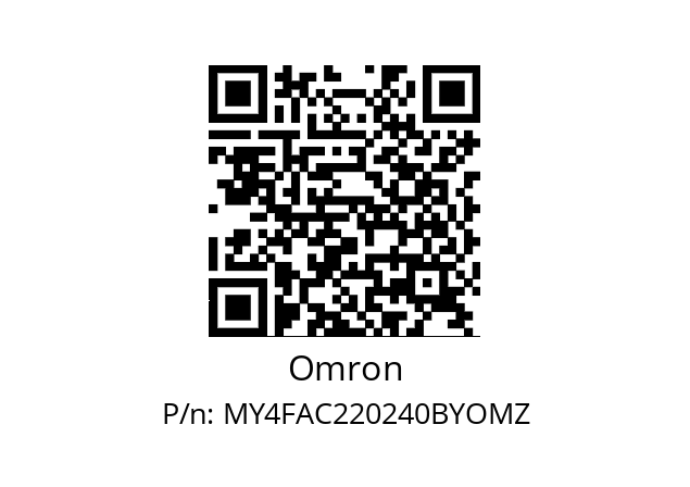   Omron MY4FAC220240BYOMZ