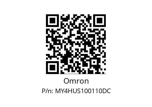   Omron MY4HUS100110DC