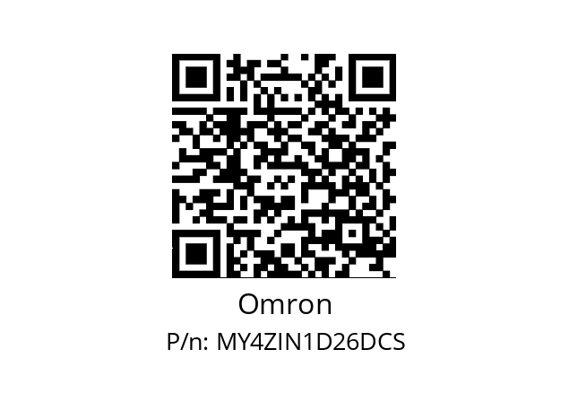   Omron MY4ZIN1D26DCS