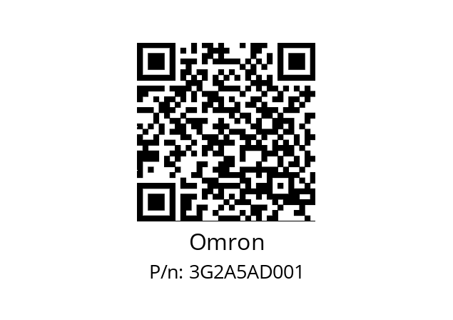   Omron 3G2A5AD001