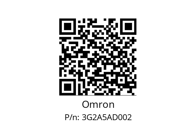   Omron 3G2A5AD002